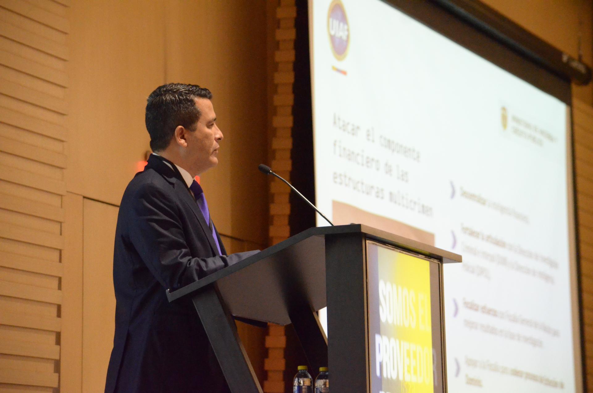 UIAF presentó la visión para el próximo cuatrienio El director de la UIAF presentó la visión de la entidad para el próximo cuatrienio