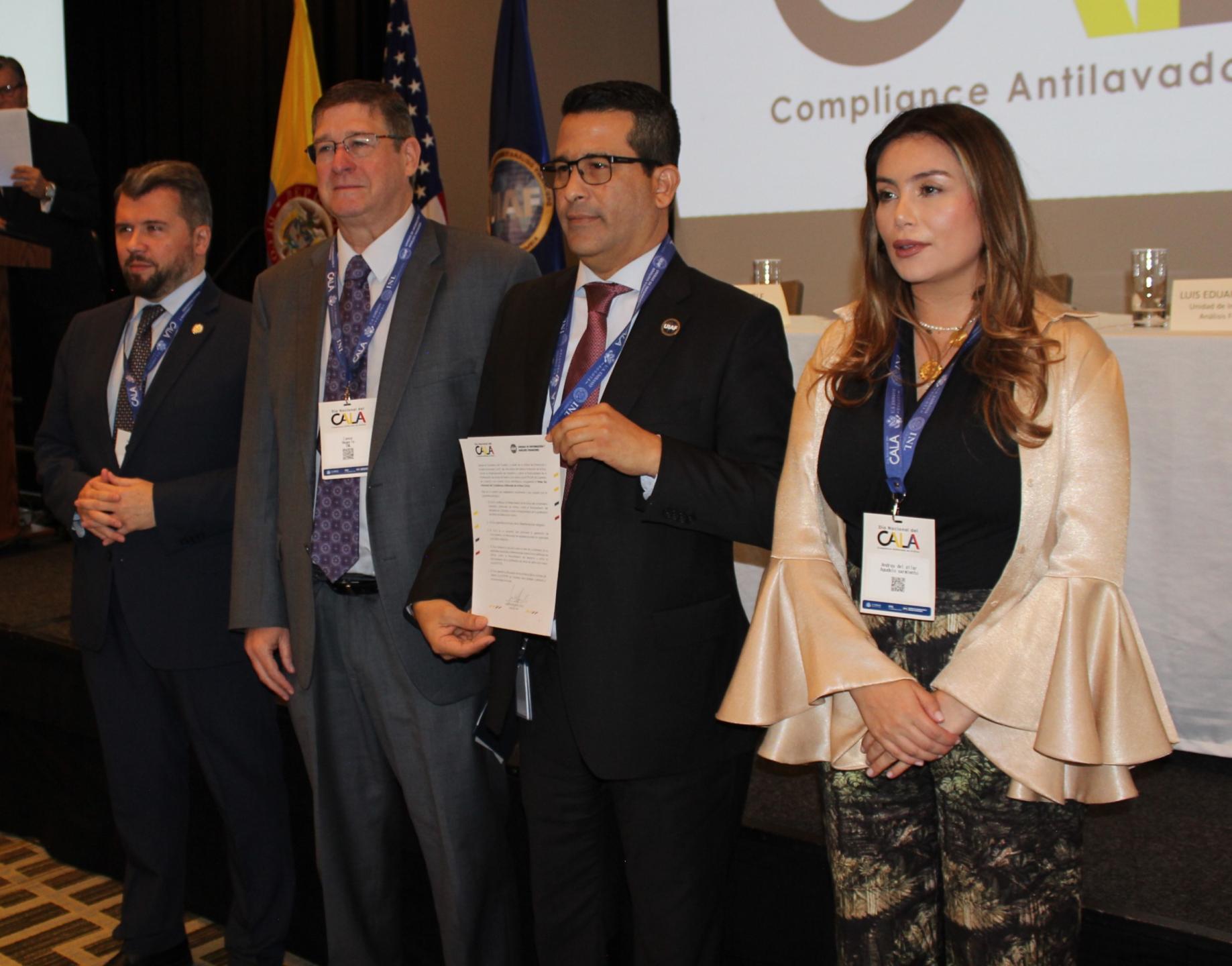 UIAF y INL Inauguración Compliance (CALA) Primer Día Nacional del Compliance (CALA)
