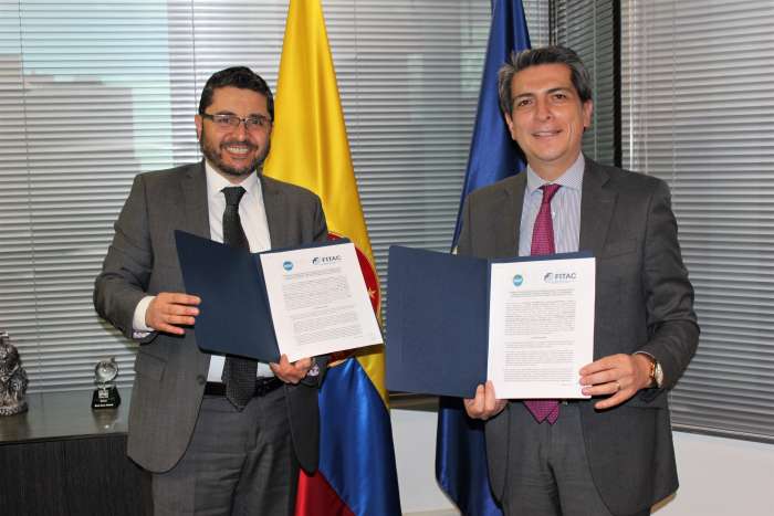 UIAF y FITAC firman convenio de cooperación 