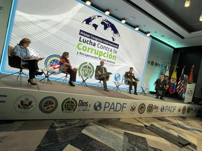 La UIAF, presente en el Primer Congreso Internacional de Lucha Contra la Corrupción y Recuperación de sus Activos