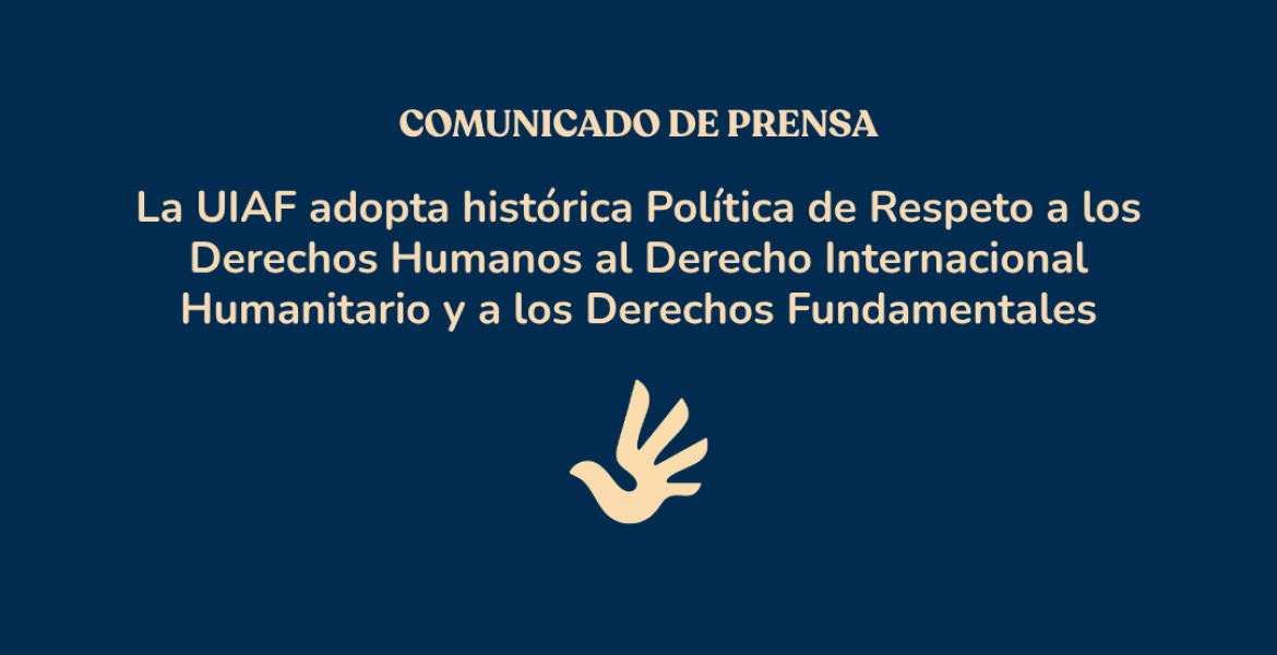 Comunicado política de derechos humanos