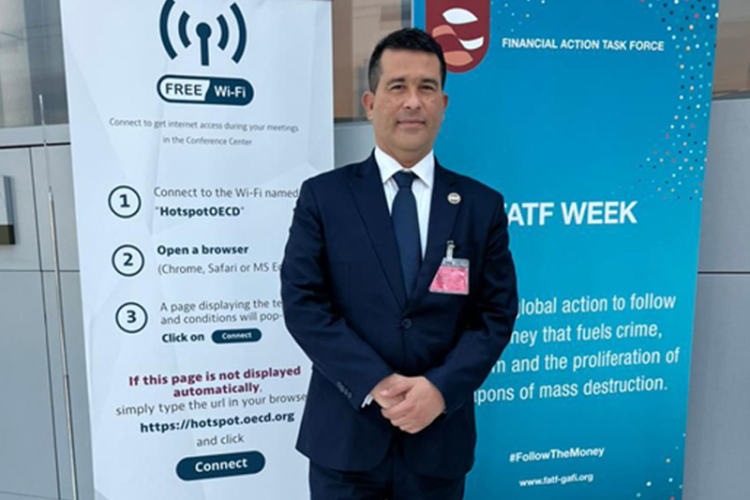 Colombia, miembro de la delegación latinoamericana en la reunión plenaria del Grupo de Acción Financiera Internacional (GAFI), en París