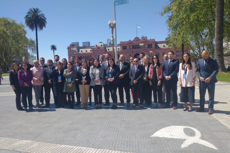 En Buenos Aires, el director general se capacitó como evaluador de cumplimiento técnico de las Recomendaciones del GAFI