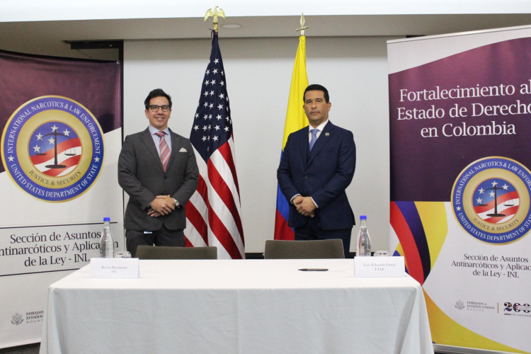 Con apoyo de la cooperación estadounidense, la UIAF implementará la Plataforma de Entrenamiento Multidimensional para actores del Sistema Antilavado