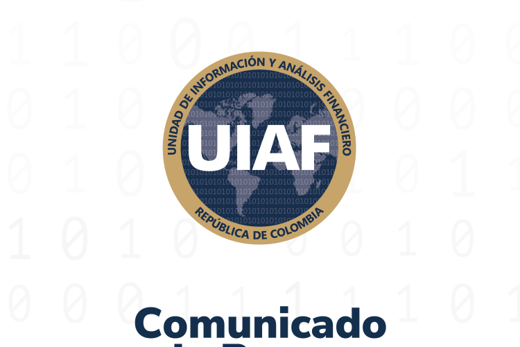 Comunicado de prensa UIAF 