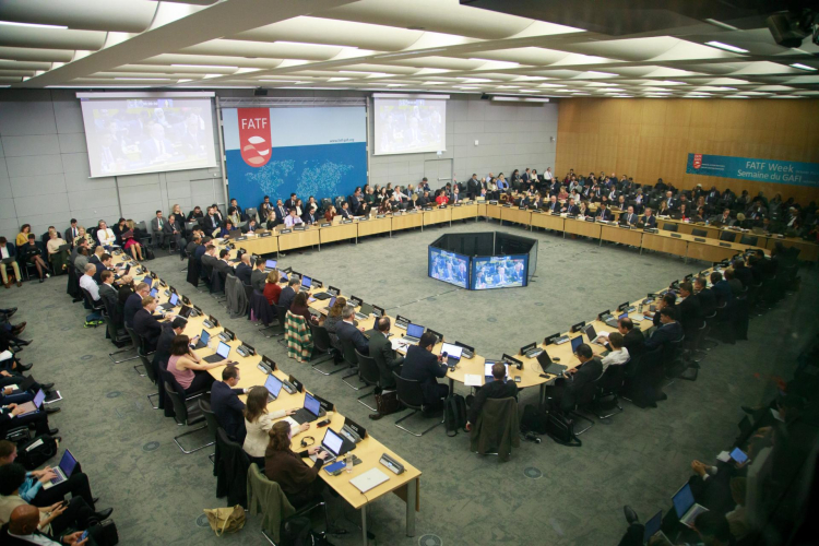 En París, el director general asistió a la reunión plenaria del GAFI