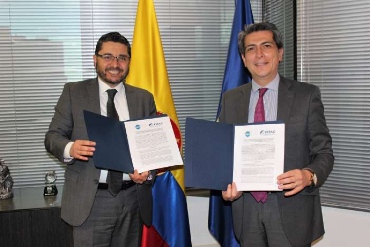 UIAF y FITAC firman convenio de cooperación para la prevención y control del lavado de activos