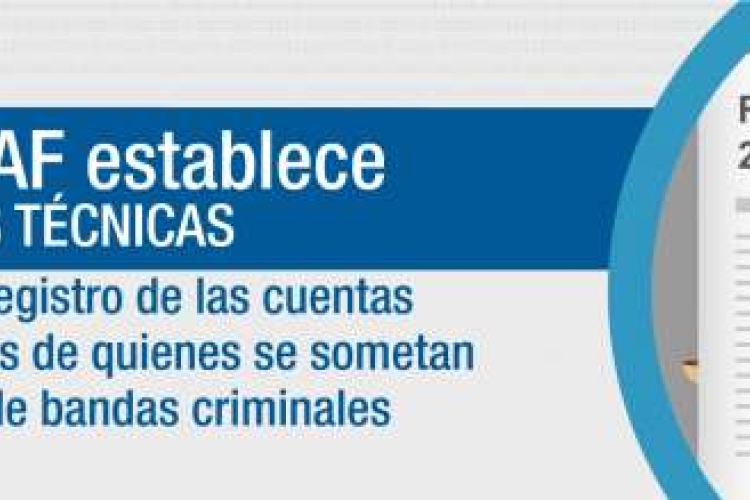 La UIAF establece Pautas Técnicas